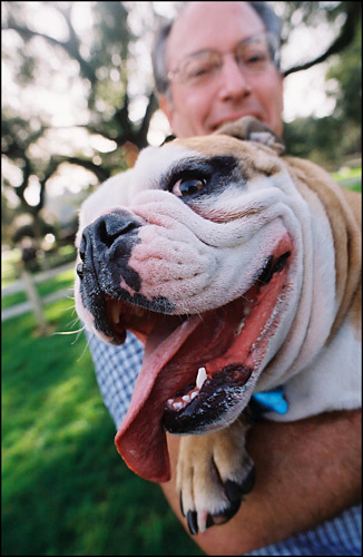 My friend Tom with Tank... :  : Welcome to Rodney Central!!!!